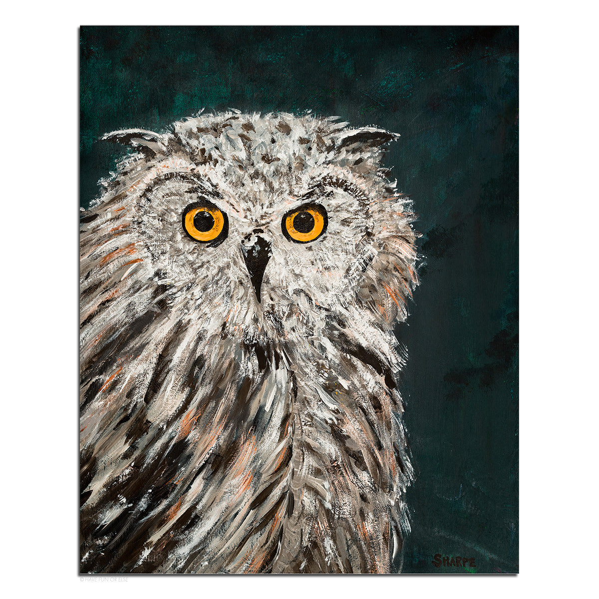 Night Owl Art Print