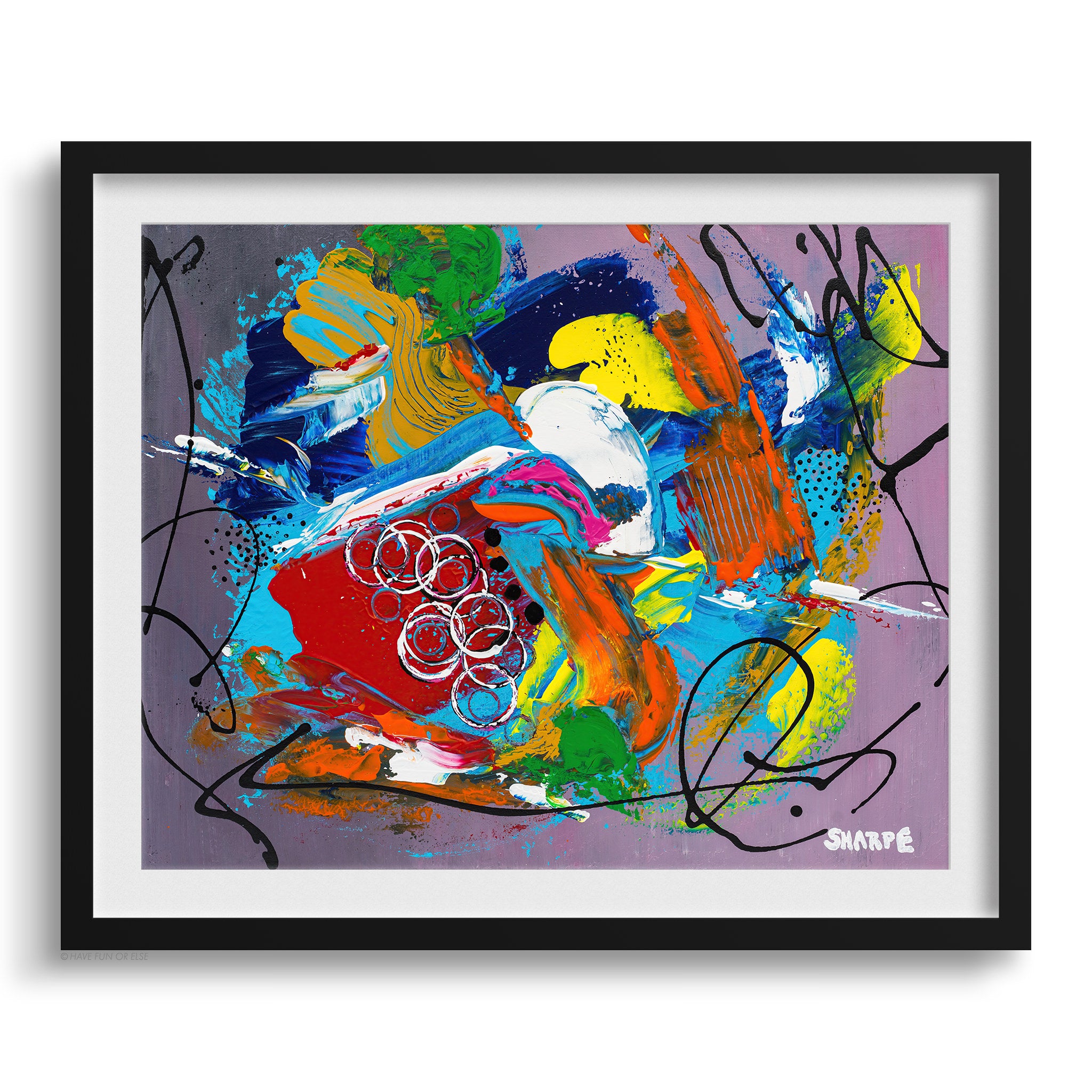 Crash Out - Art Print