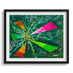 Doug Sharpe Torpedo Abstract Art Print Black Frame