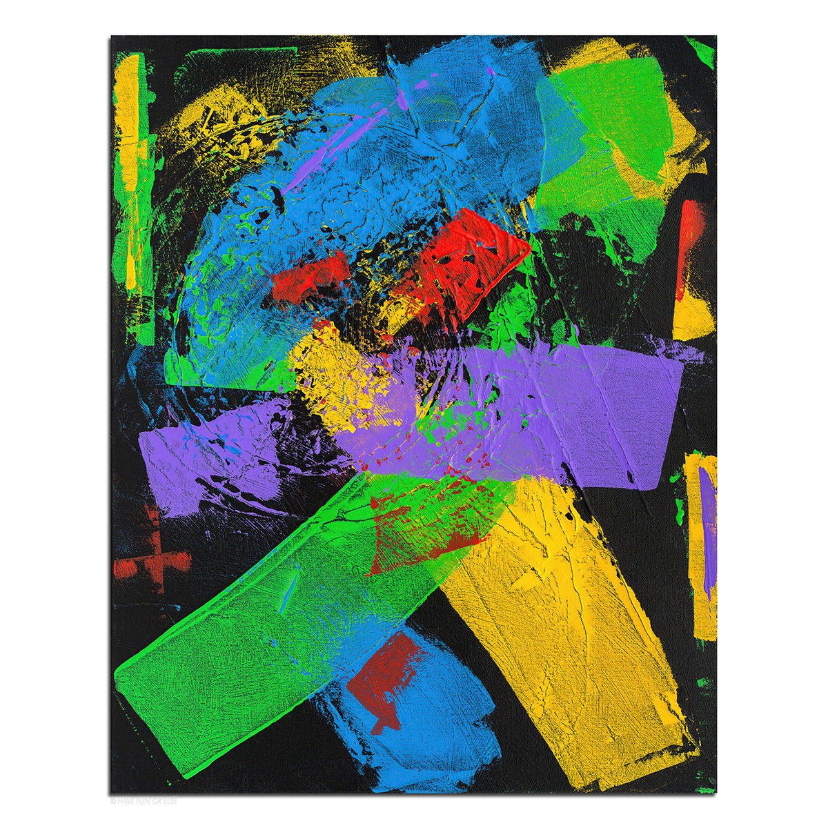 Father and Son - Art Print