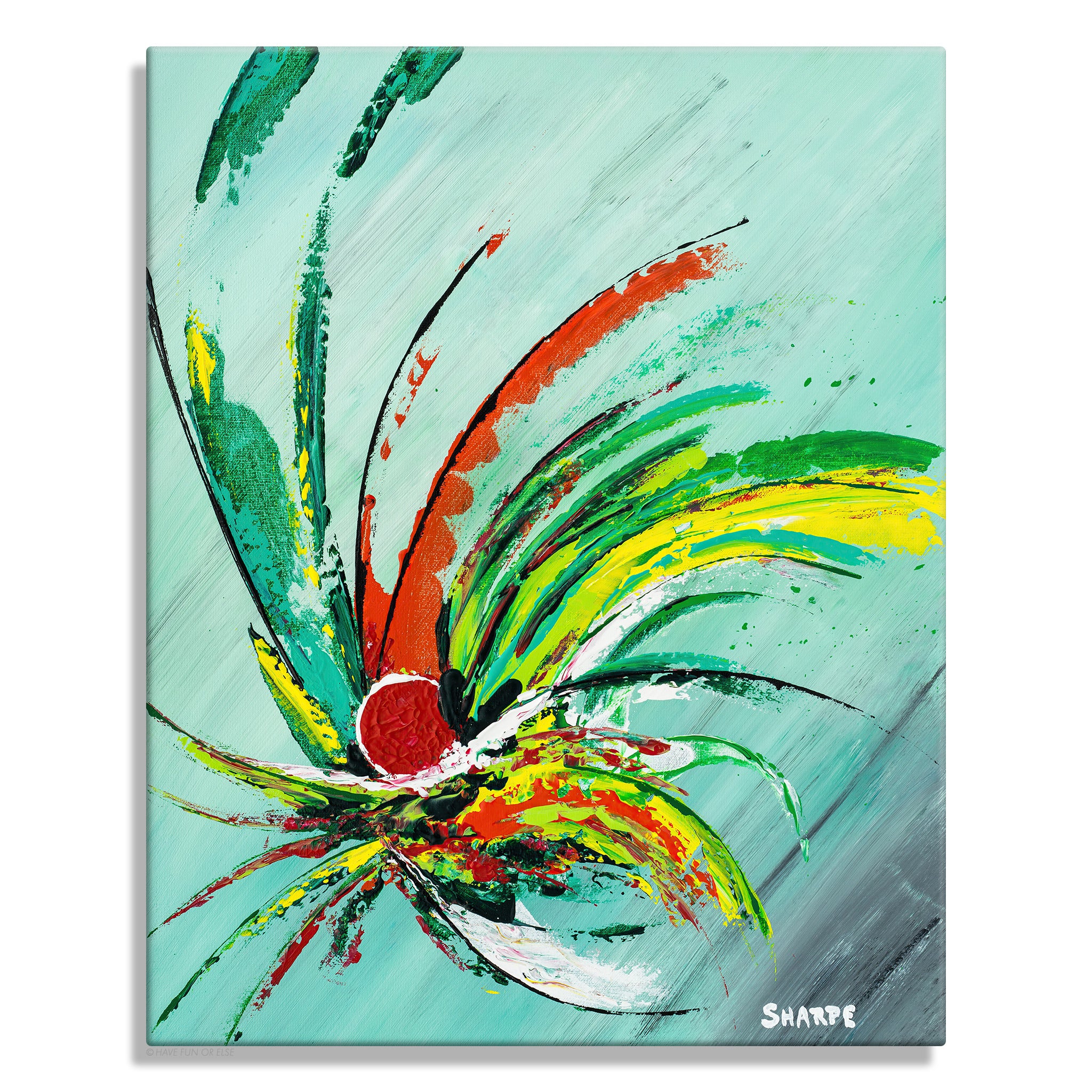 Hooked - Original Painting