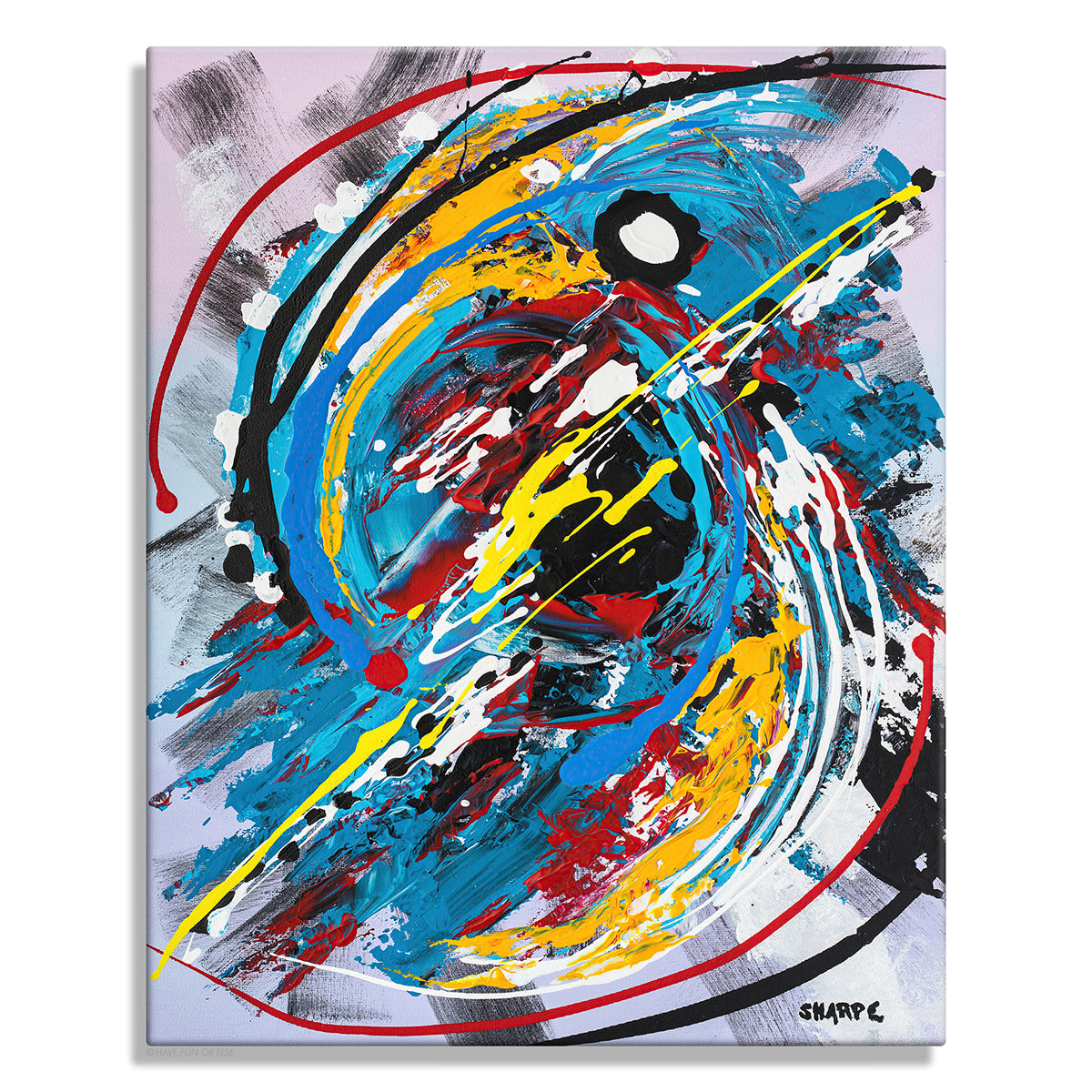 Hurricane - Original Painting