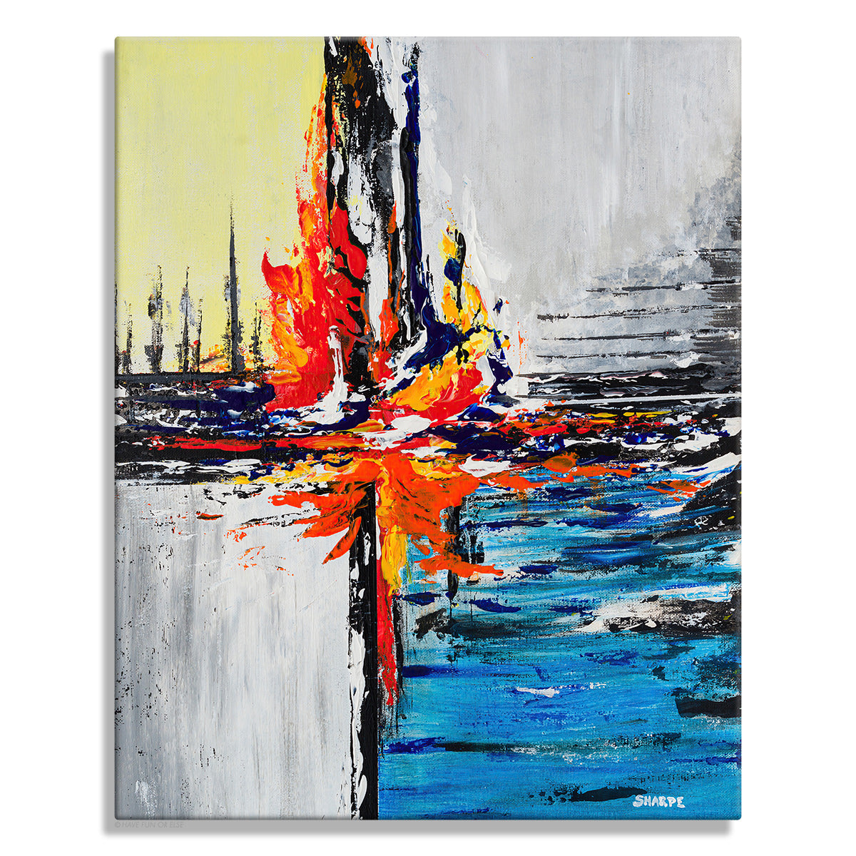 Kaboom - Original Painting