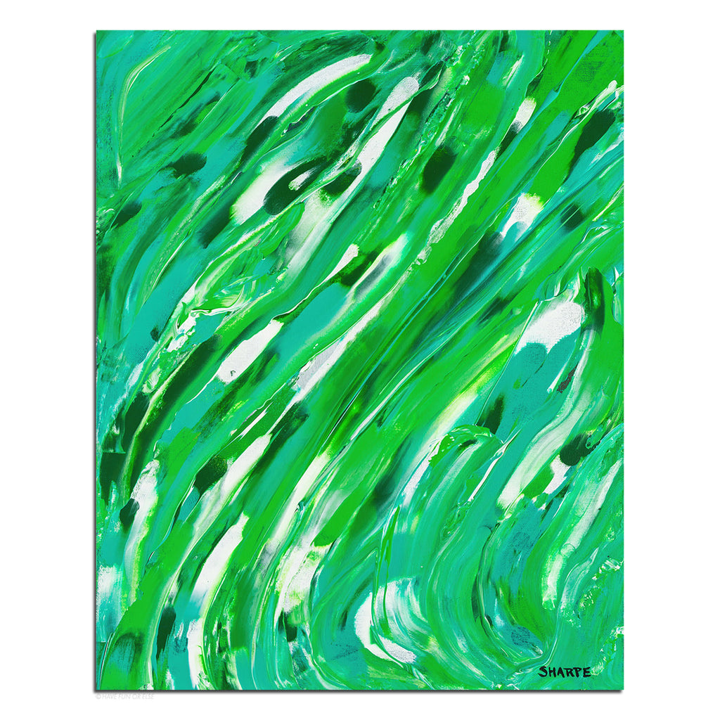 Upstream - Art Print