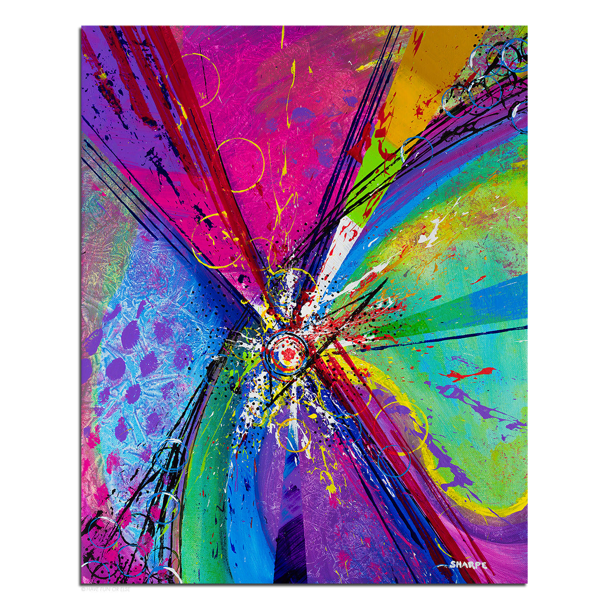 Centerfire - Art Print