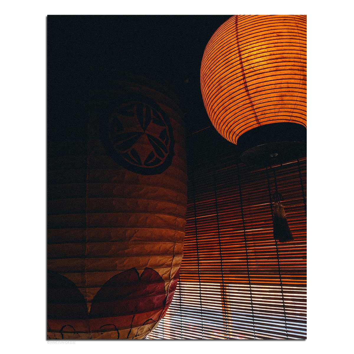 Paper Lanterns - Photography Print
