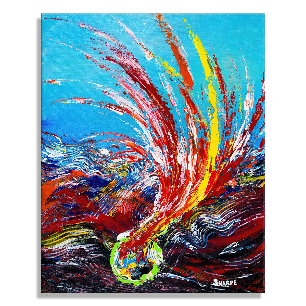 Splash Down - Original Painting