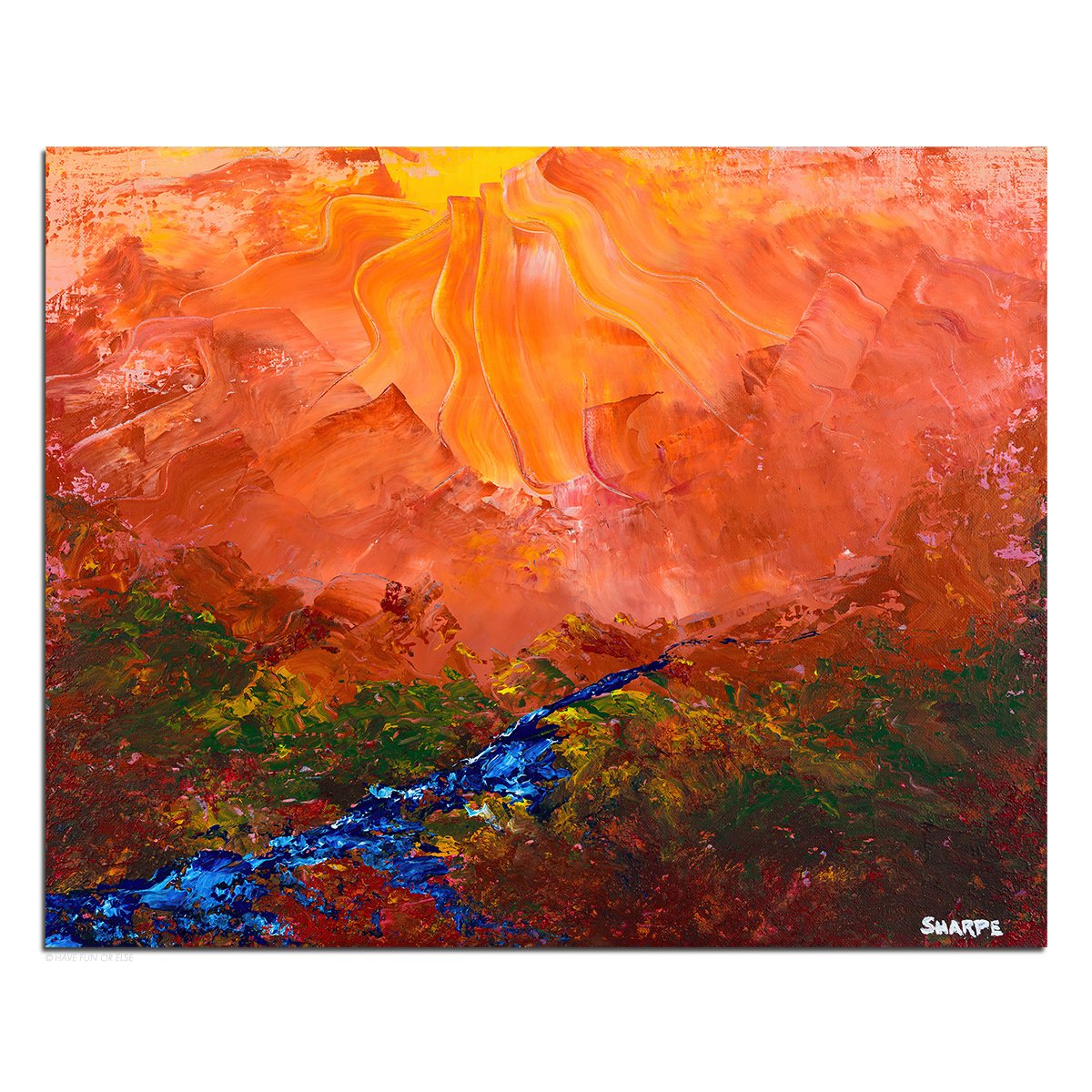 Wildfire - Art Print